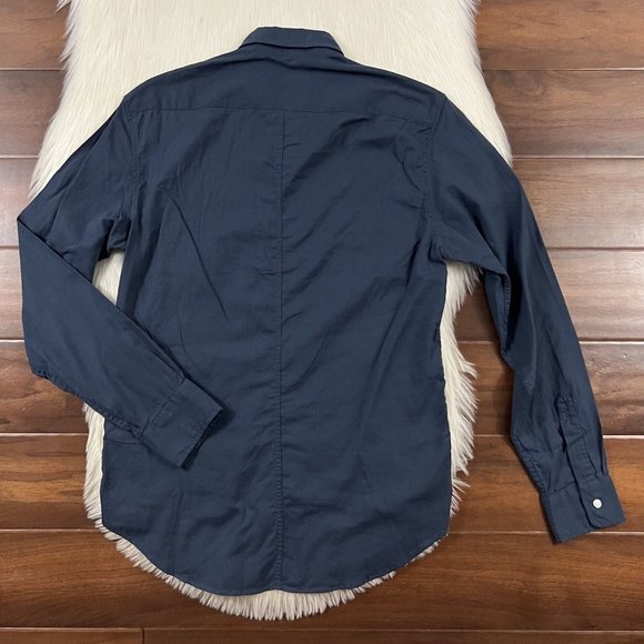 NEW Frank & Eileen Dark Blue Don Button Up Shirt - Picture 7 of 10